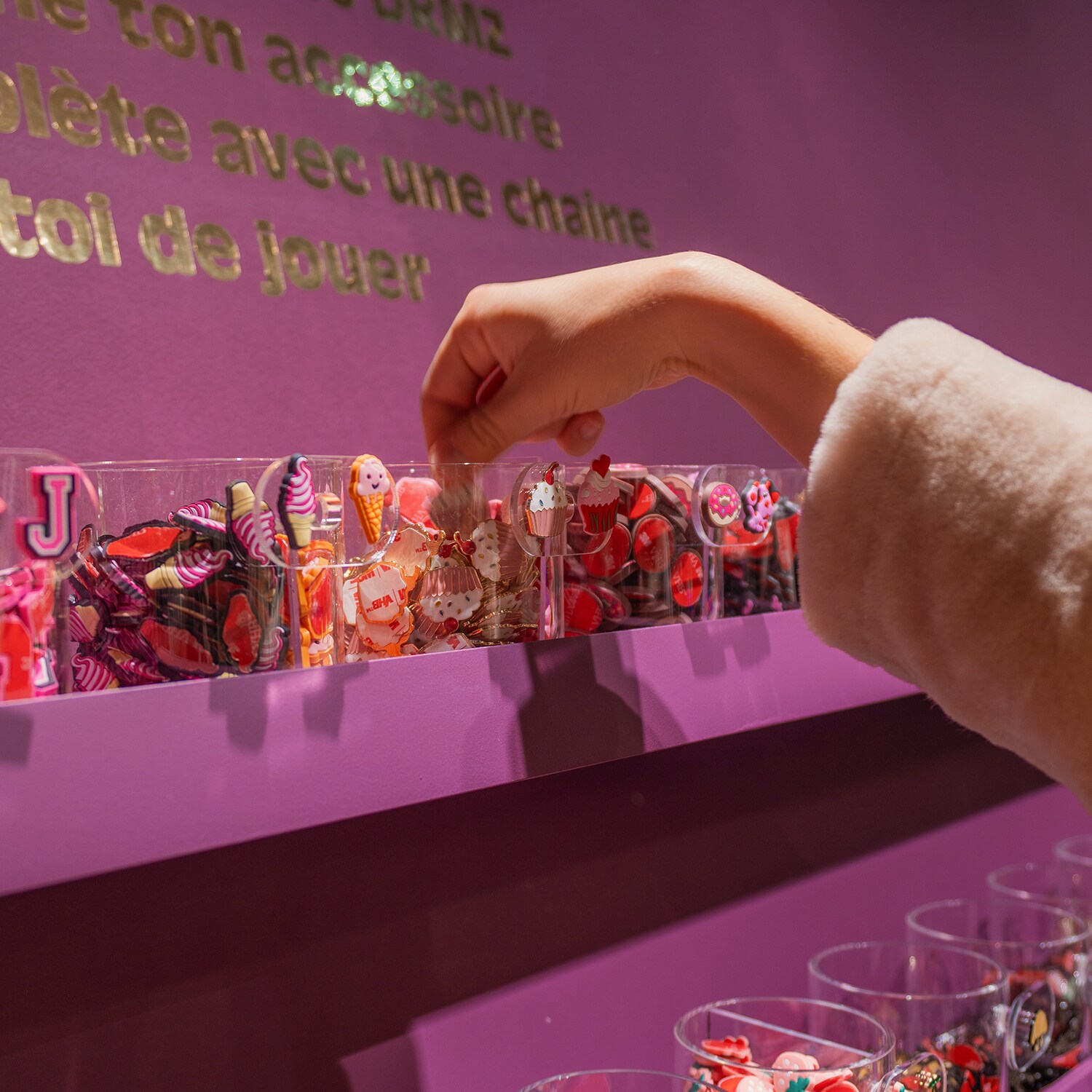 In Adeline's, trend spotter at Le Bon Marché, Christmas sack | Le